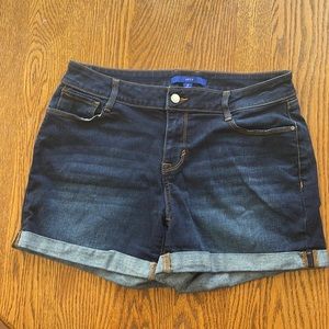 Womens denim shorts